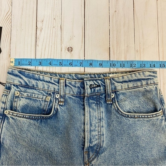 Rag & Bone Maya High Rise Ankle Slim Jean MISSING Button Size 25 - Picture 11 of 16